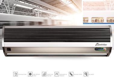 2025 الألومنيوم الفضي الجديد المنزل الاستخدام السكني والتجاري الباب بارد ستارة الهواء