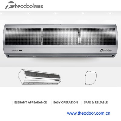 Theodoor 4G Series Stainless Steel Air Curtain 90-180cm with Remote Control