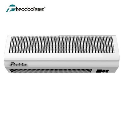 ميني التدفق المتقاطع فوق رأس الستار الهوائي المدمج فوق سخانات الأبواب حجم 600mm