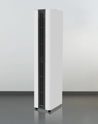 ستارة هواء ساخن عمودية عالية الجودة في SS304 ستارة مروحة الباب الجانبية لسرعة الباب 3m